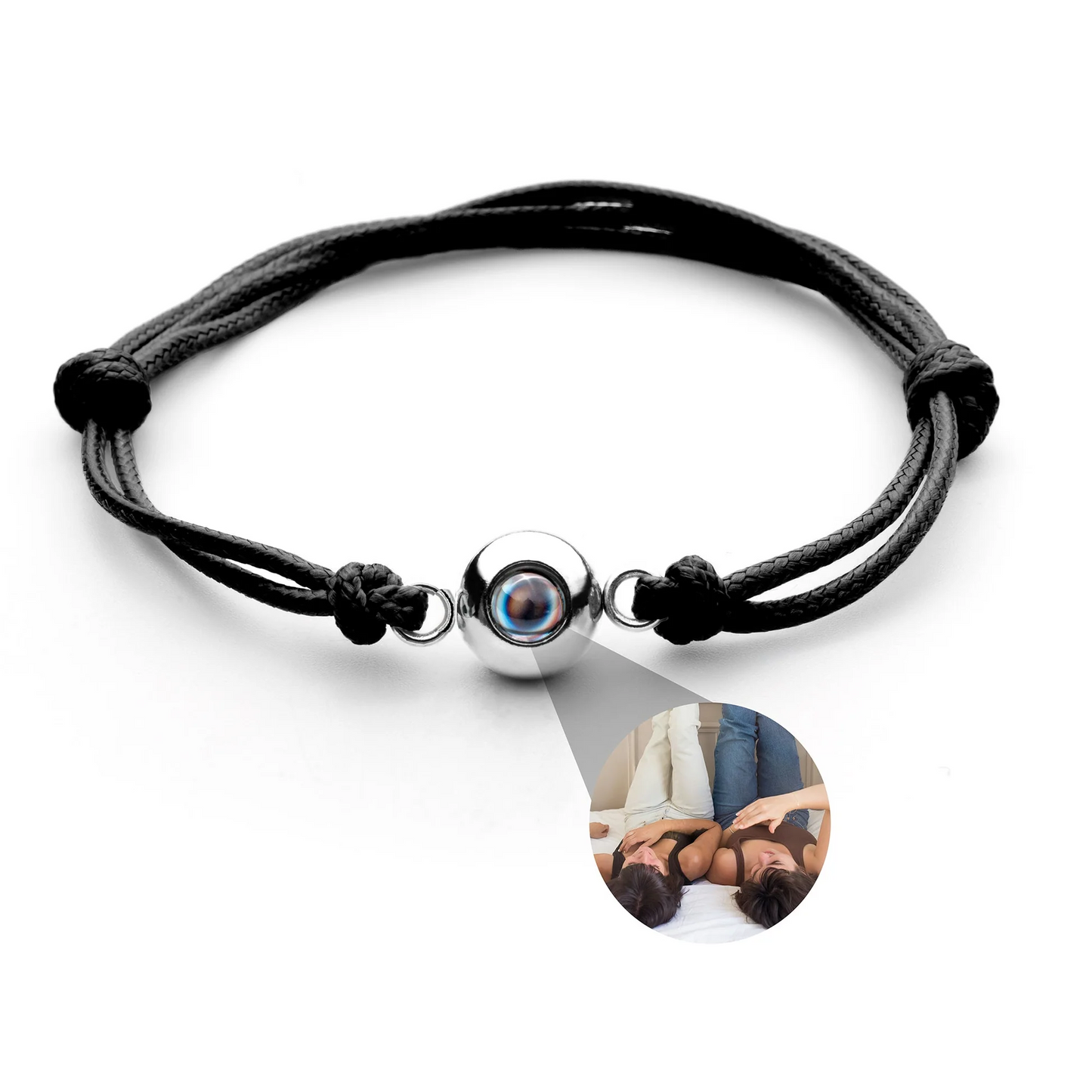 Pulsera personalizada con foto recuerdo