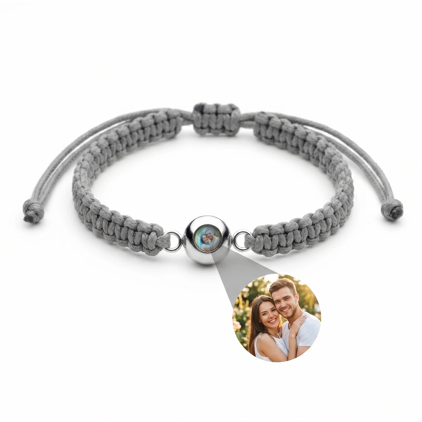 Pulsera personalizada con foto recuerdo