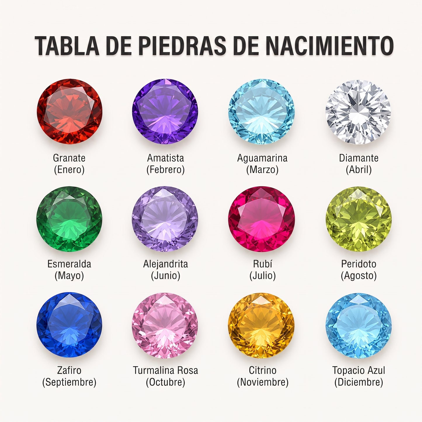 Pulsera de Piedras Natales Entrelazadas