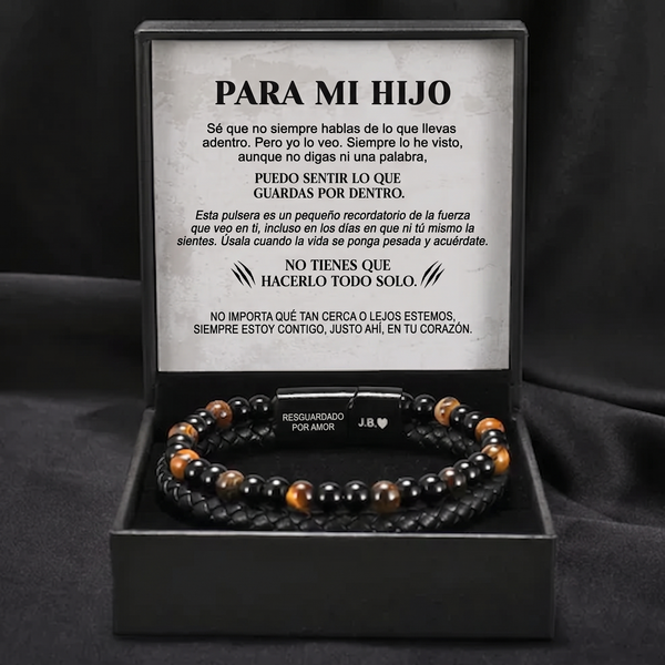 El Escudo de un Hijo – Pulsera Ojo de Tigre