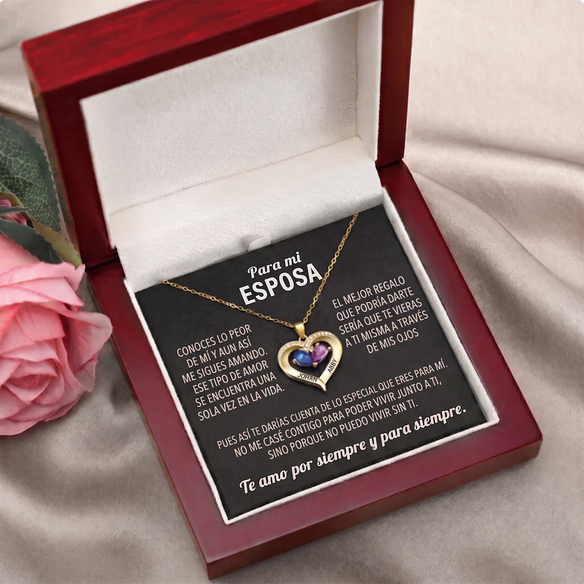Collar "Mi Corazón es Tuyo"